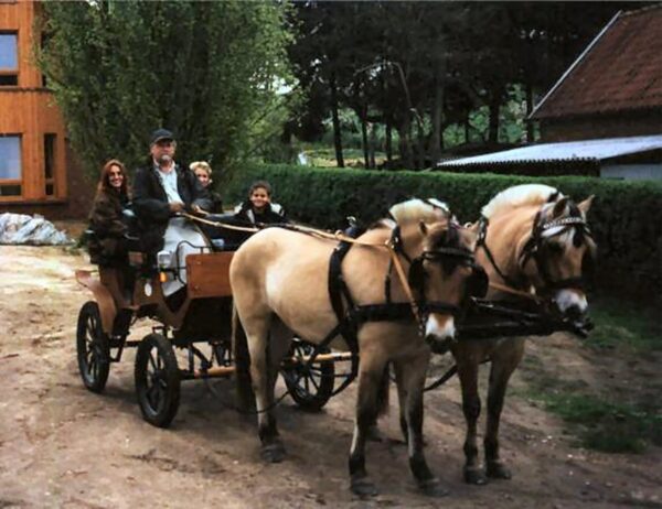 Jagdwagen ALLGÄU Nr. 43, mit Norwegergespann, bei Hannover